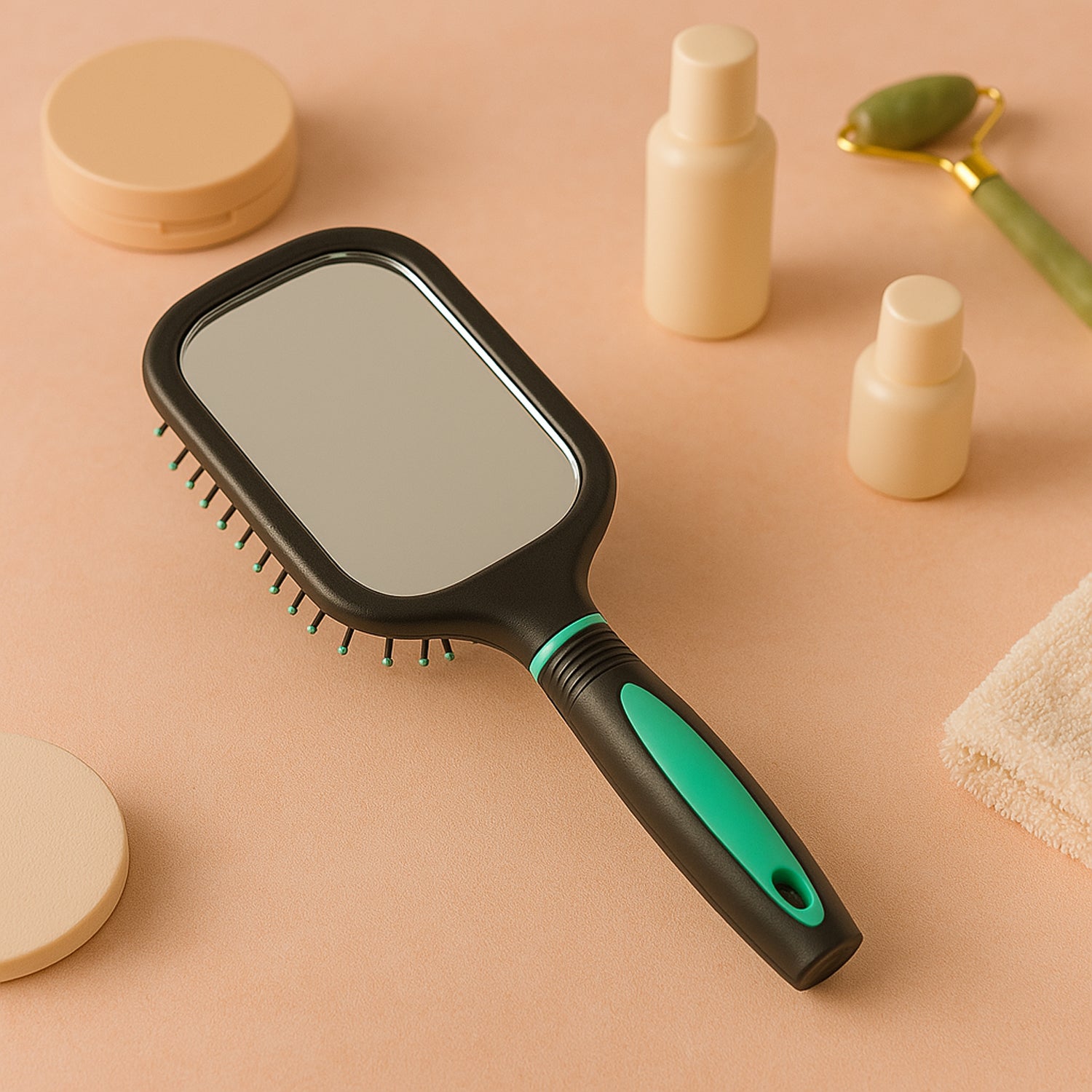 Chic Flick 2-in-1 Brush Mirror Chic Flick 2-in-1 Brush Mirror